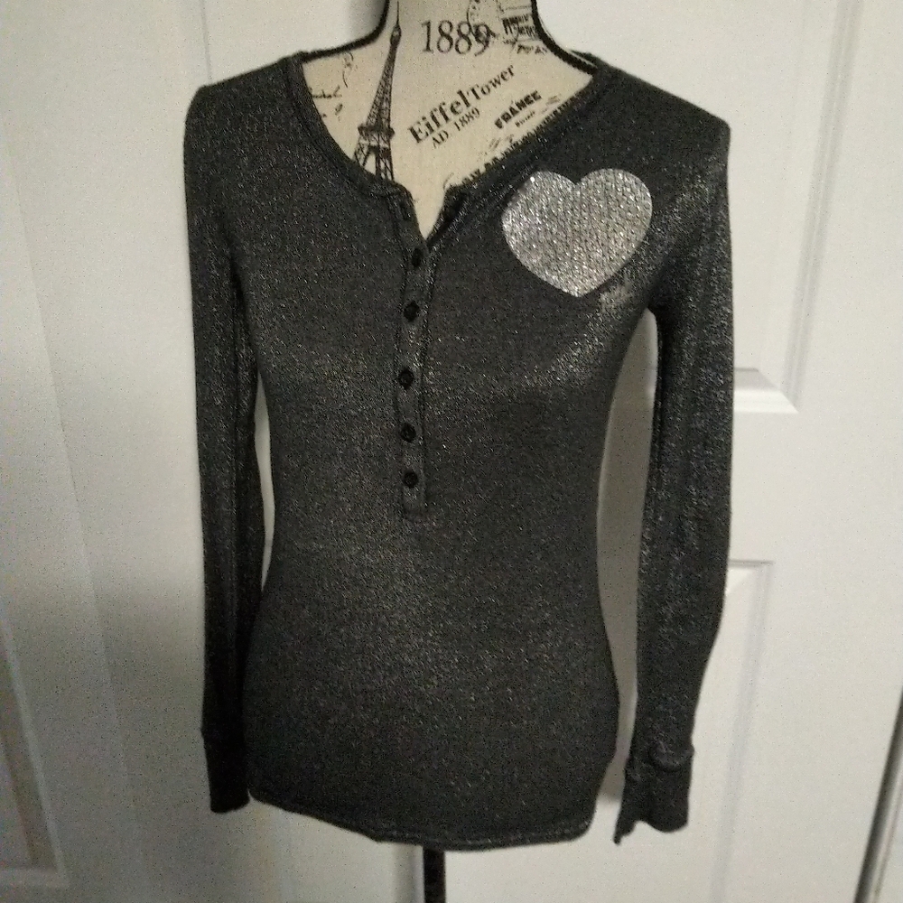 Pink Victoria's Secret Long Sleeve Shirt